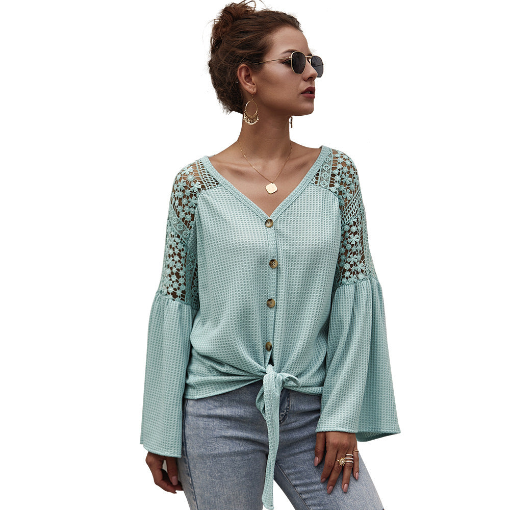 New Products For Autumn And Winter Women's Long-sleeved Sweater Pure Color