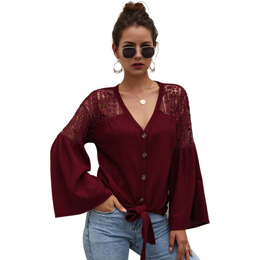 New Products For Autumn And Winter Women's Long-sleeved Sweater Pure Color